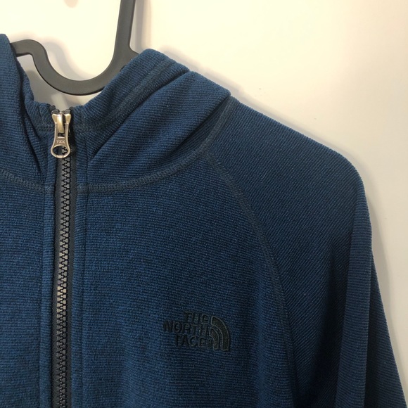 North Face Navy Blue Fleece - Picture 3 of 4
